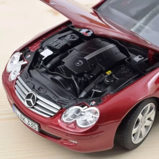 Mercedes-Benz SL 500 2003 Rot metallic 1:18-Limitierte Auflage 300 St Norev 1:18 Metallmodell